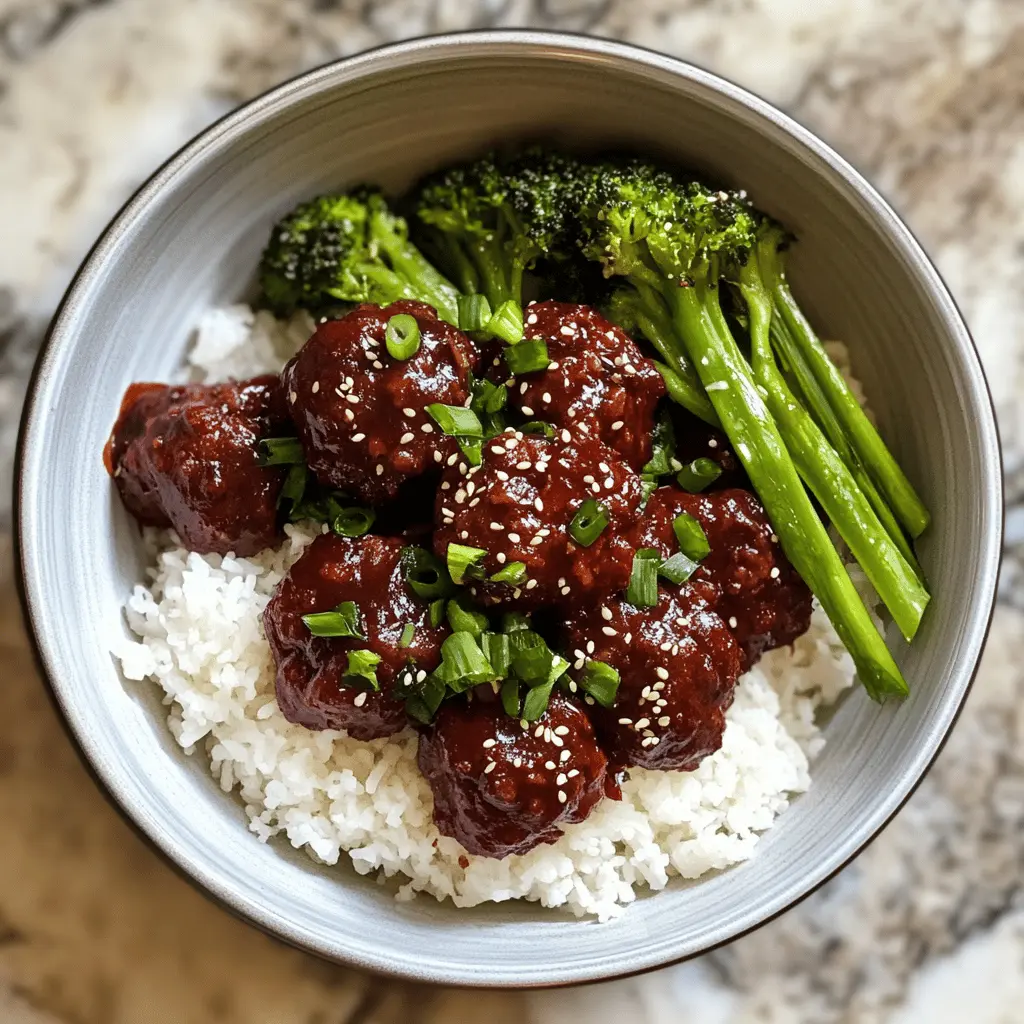 Get ready for a quick and delicious dinner with these 30-minute Mongolian Beef Meatballs! Juicy beef meatballs are coated in a sweet and savory sauce, perfect for serving over rice or noodles. This easy recipe is a great way to spice up your weeknight meals. Save this pin for family dinners or gatherings, and impress everyone with your culinary skills!