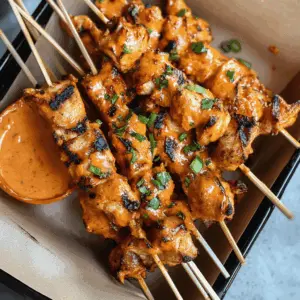 Ready for a flavor explosion? These Bang Bang Chicken Kabobs are a crowd-pleaser, featuring juicy chicken marinated in a spicy and creamy sauce, then grilled to perfection. Perfect for summer barbecues, dinner parties, or a quick weeknight meal. Save this recipe to impress your guests or treat yourself to a delightful meal later!