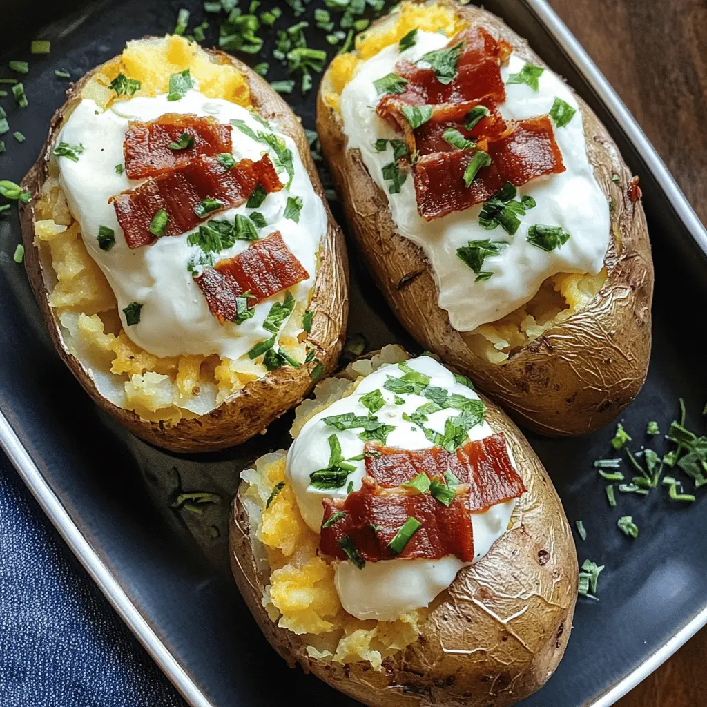 Looking for the ultimate steakhouse experience at home? These steakhouse baked potatoes are the perfect side dish! Fluffy on the inside, crispy on the outside, and loaded with buttery goodness and toppings of your choice. Great for impressing guests or enjoying a cozy dinner. Save this recipe and make your next meal unforgettable!