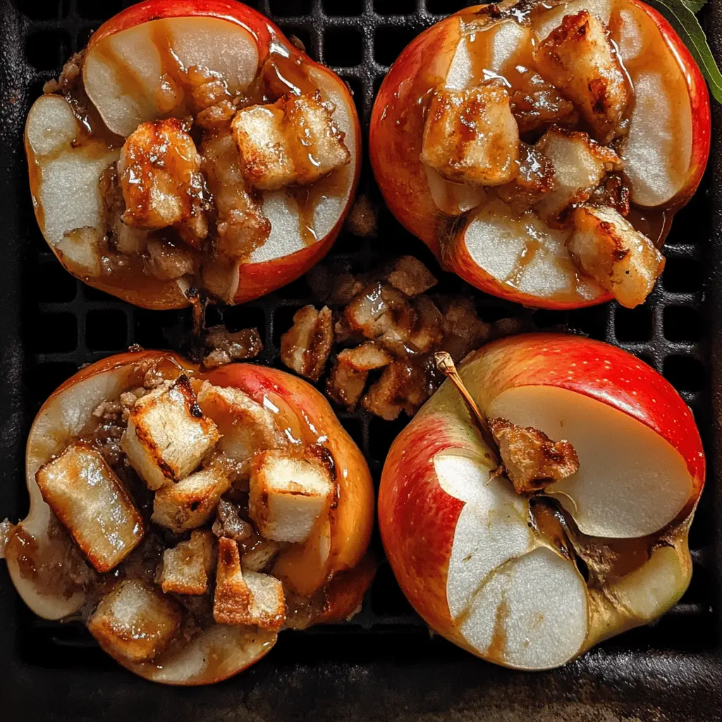 Transform your cookout with these Bloomin' Grilled Apples! Perfectly caramelized with a hint of cinnamon, these apples are a delightful treat that everyone will love. Easy to make and ideal for family gatherings or backyard barbecues. Save this recipe for a sweet twist on grilling that is sure to impress!