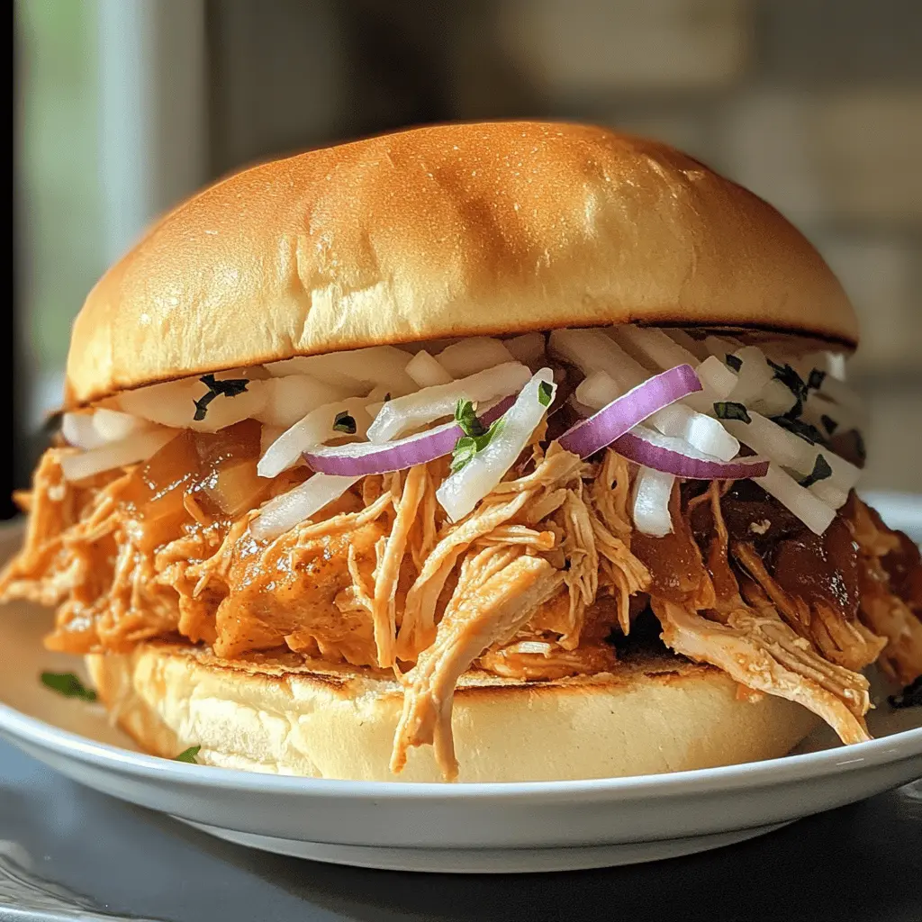 Sweet, tangy, and super easy to make, these Crock Pot Hawaiian Chicken Sandwiches are a crowd favorite! With tender shredded chicken bathed in a delicious pineapple and teriyaki sauce, they're perfect for casual gatherings or busy weeknights. Don't forget to save this recipe for your next family meal or game day! 🍍🍔