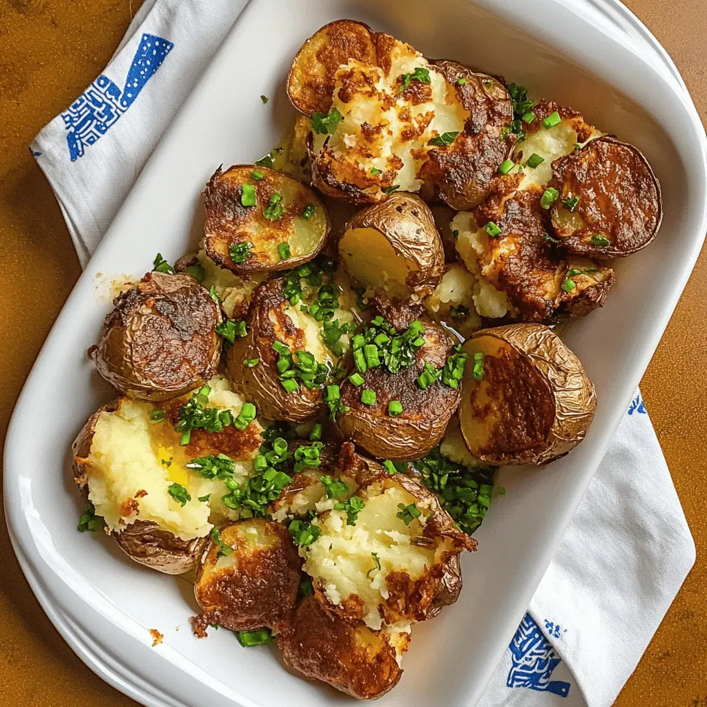 Transform your potatoes into crispy, golden delights with this Easy Blackstone Smashed Potatoes recipe! Perfectly seasoned and packed with flavor, these smashed potatoes will be a hit at your next family dinner or BBQ. Save this recipe and enjoy the delicious simplicity of making crispy potatoes on your Blackstone grill!