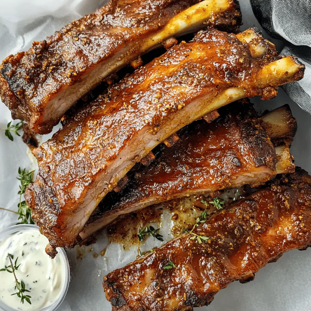 Savor the flavors of Greece with these Easy Greek Ribs! Baked to perfection and finished on the grill, these tender, juicy ribs are marinated in a zesty blend of herbs and spices. Perfect for summer cookouts or family dinners, save this recipe for your next gathering and treat everyone to a delicious experience they'll love!