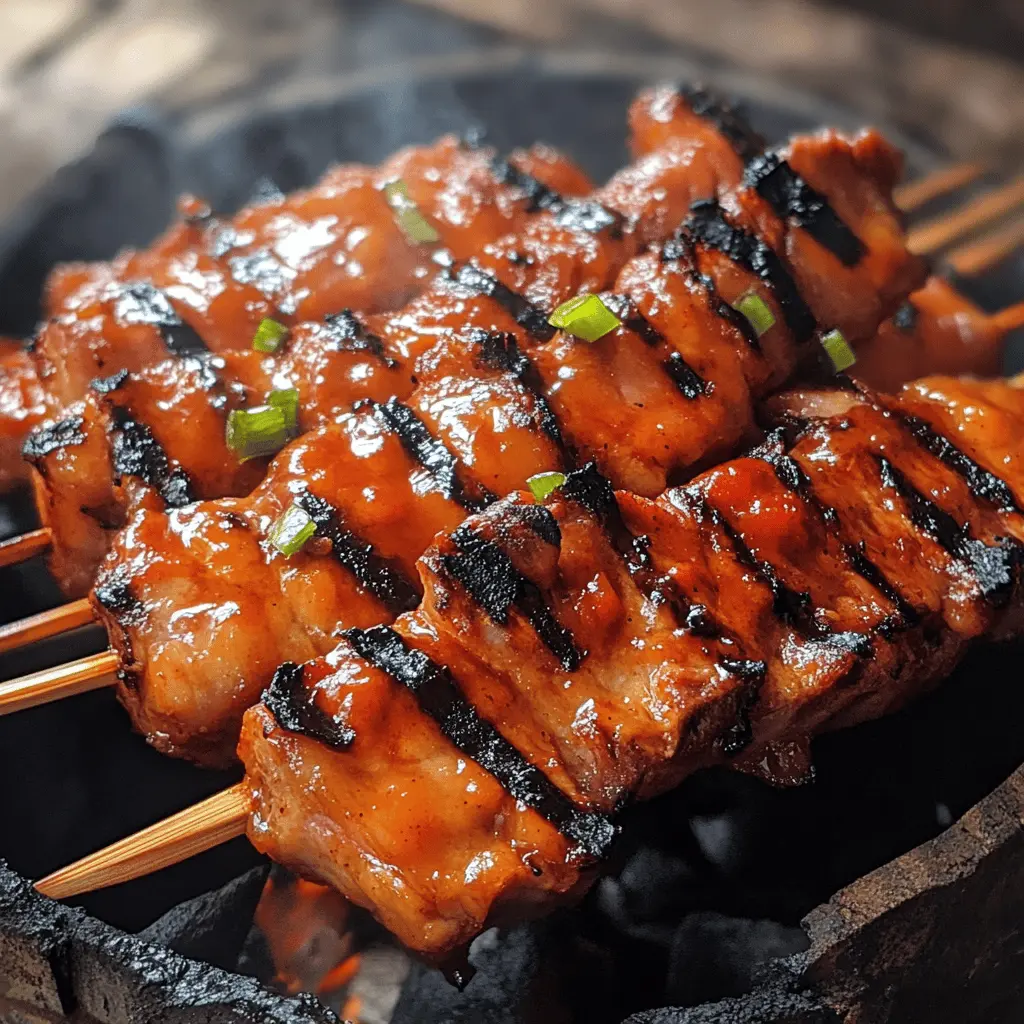Bring the taste of the Philippines to your table with this Filipino BBQ Pork recipe! Juicy, marinated pork skewers grilled to perfection, bursting with sweet and savory flavors that will impress everyone. Perfect for family gatherings or weekend cookouts. Save this pin for an easy and delicious way to enjoy Filipino cuisine!