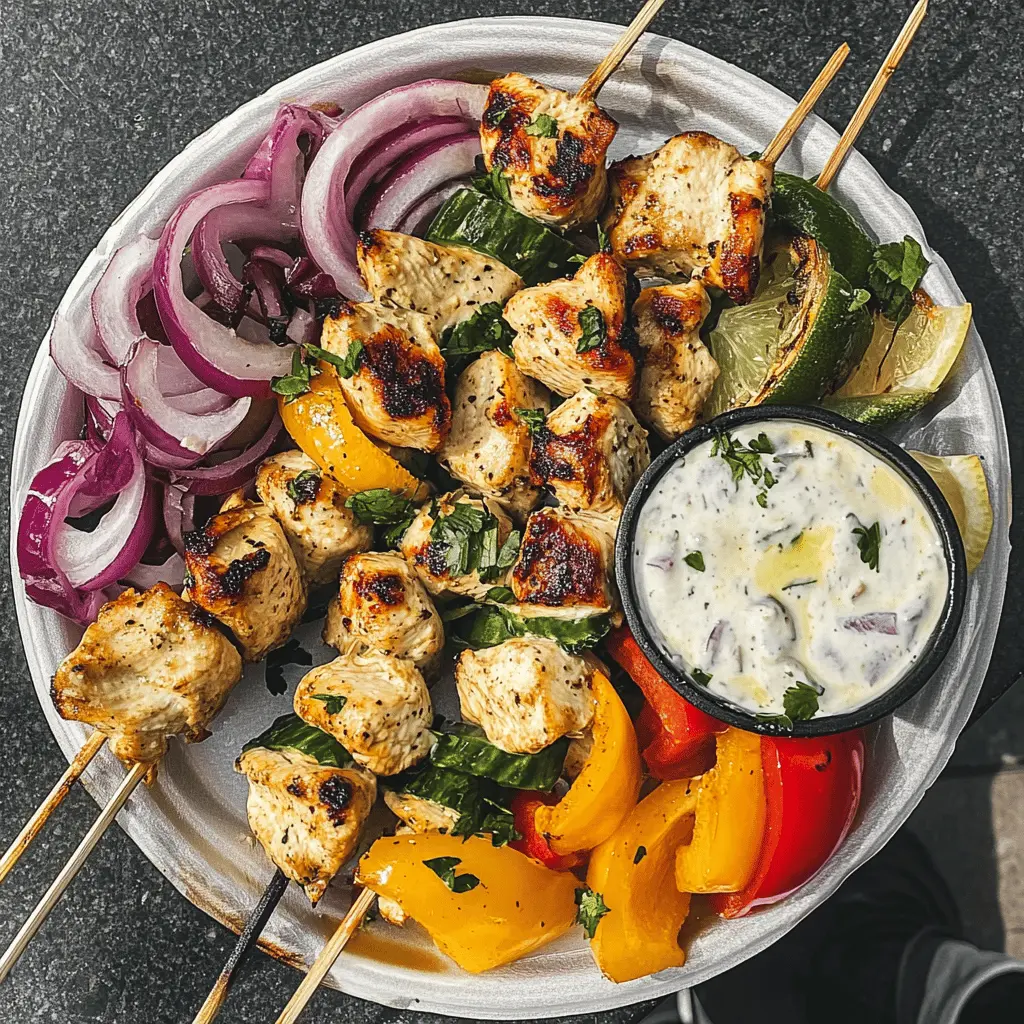 Juicy Greek Chicken Kabobs are perfect for a summer BBQ or a quick weeknight dinner! Packed with vibrant flavors from lemon, garlic, and herbs, these grilled delights will impress your family and friends. Save this easy recipe now to enjoy healthy, delicious meals that burst with Mediterranean goodness!🍗🌿 #GreekChicken #Kabobs #Grilling рецепты