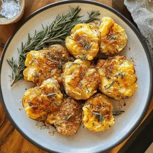 Get ready to enjoy these Grilled Garlic Rosemary Smashed Potatoes! Crispy on the outside and fluffy inside, these potatoes are infused with aromatic garlic and fresh rosemary, making them the perfect side for any meal. Save this recipe for your next family gathering or barbecue and impress your guests with these delicious potatoes!