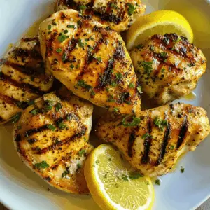 This Grilled Lemon Chicken is bursting with zesty flavors that make it a perfect choice for any outdoor gathering! With just a handful of ingredients, you can create a mouthwatering dish that's juicy on the inside and slightly crispy on the outside. Perfect for summer BBQs, picnics, or a weeknight dinner. Save this recipe to impress your family and friends!