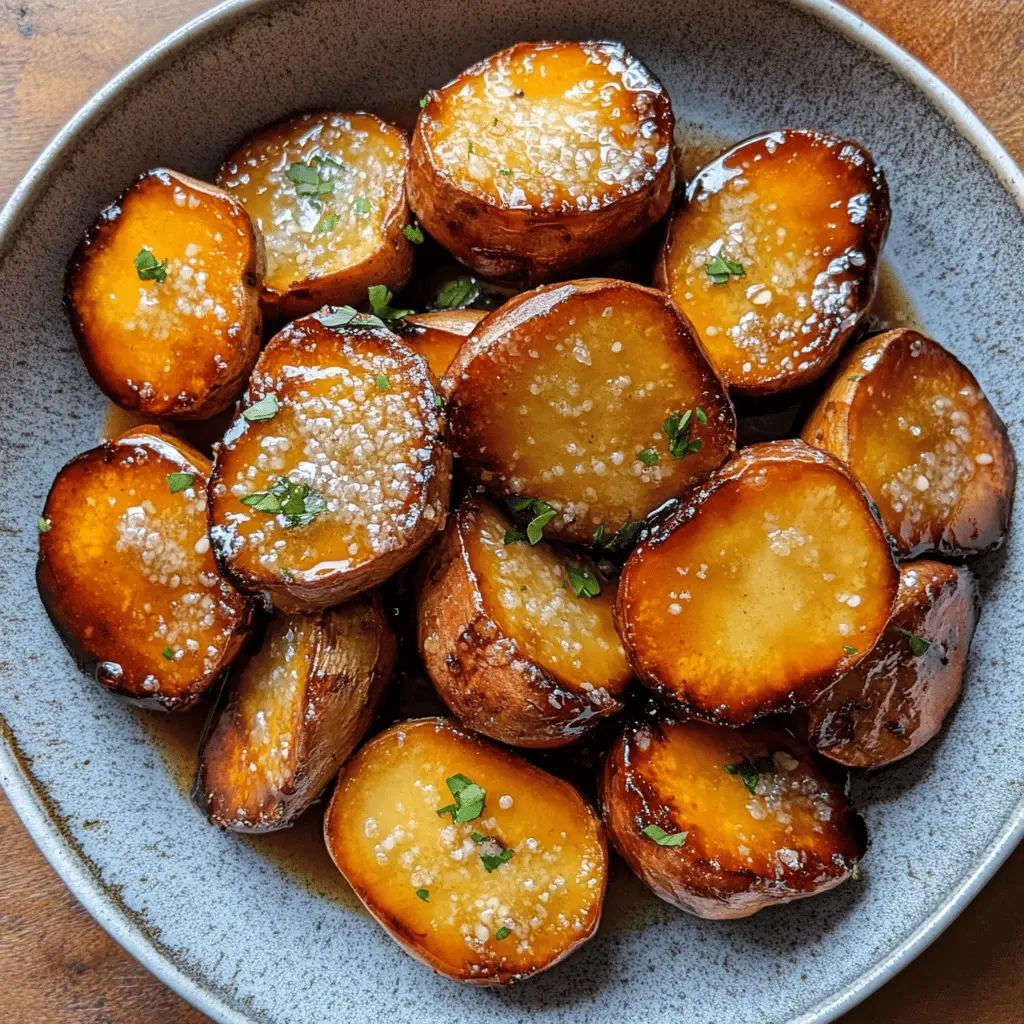 Sweet potatoes get a delicious twist with this Miso Glazed Melting Sweet Potatoes recipe! The rich umami flavor of miso blends perfectly with the natural sweetness of the potatoes, creating a dish that's both comforting and unique. Perfect for holiday dinners or an everyday side. Save this recipe to impress your family and friends at your next meal!