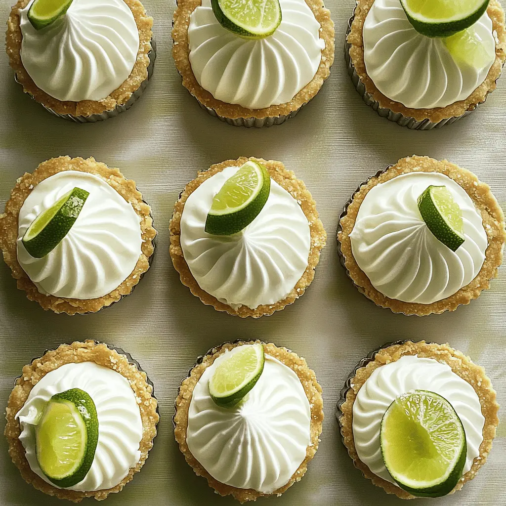 These No-Bake Mini Key Lime Pies are the perfect treat for hot summer days! With a refreshing key lime flavor and a creamy filling, they come in adorable little servings that make them great for parties or just a sweet snack at home. Easy to make and even easier to enjoy—save this recipe for your next gathering! You'll love how quickly they disappear!