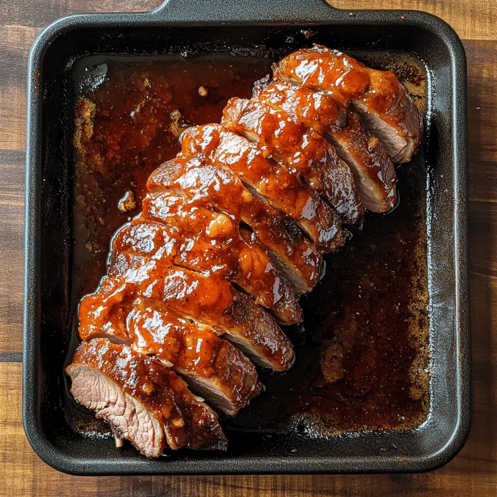 This Oven Baked BBQ Pork Tenderloin is a game-changer for your weeknight dinners! With juicy, flavorful pork coated in a sweet and tangy barbecue sauce, it's a hit with the whole family. Perfect for busy evenings, it pairs wonderfully with roasted veggies or a fresh salad. Save this recipe to delight your loved ones at your next gathering!