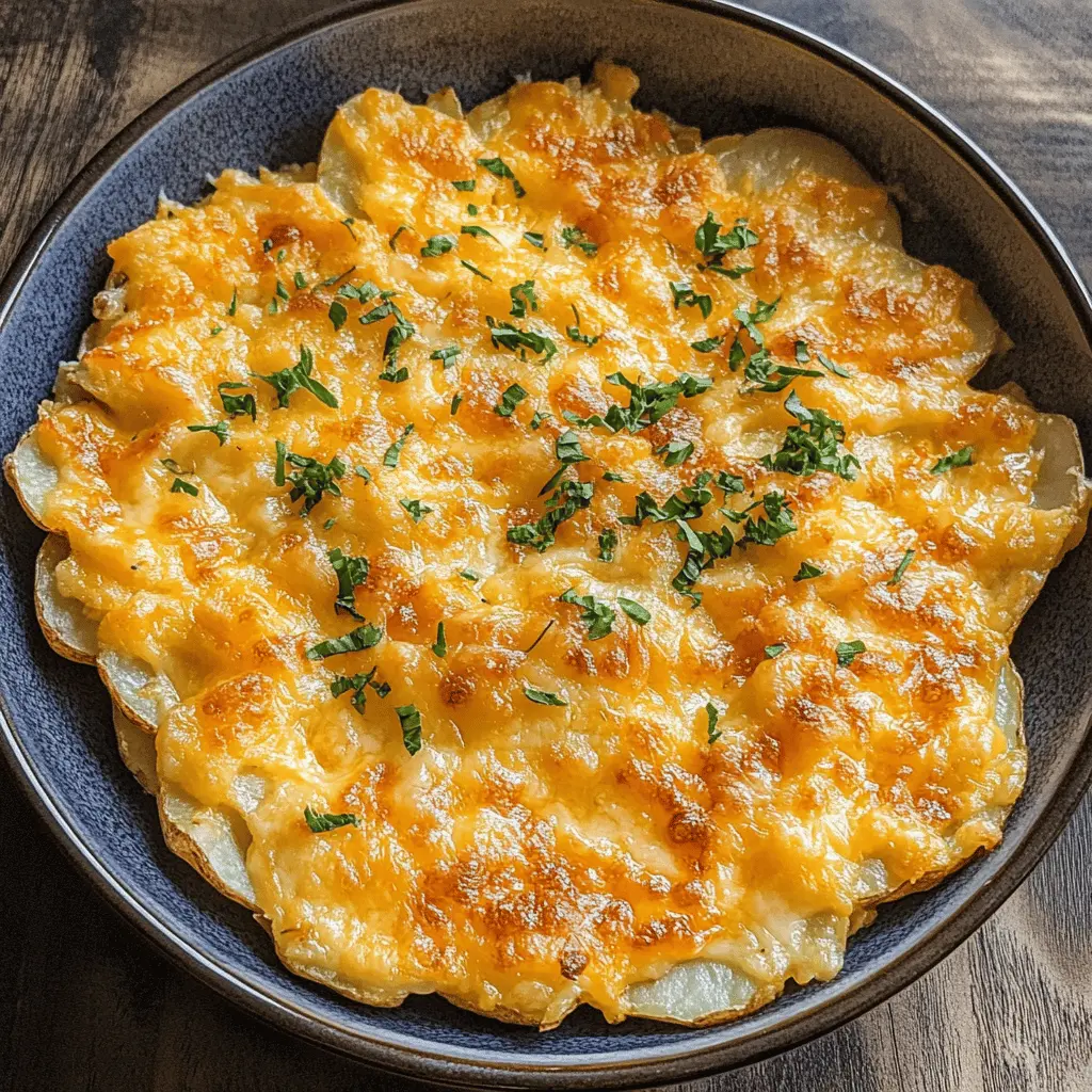 Get ready for a delightful twist on a classic dish! These smoked cheesy potatoes combine the rich flavor of smoked cheese with perfectly tender potatoes for a comfort food experience like no other. Ideal for BBQs, family dinners, or potlucks, this recipe is a crowd-pleaser. Save it now to impress your guests with a side dish that’s creamy, cheesy, and bursting with flavor!