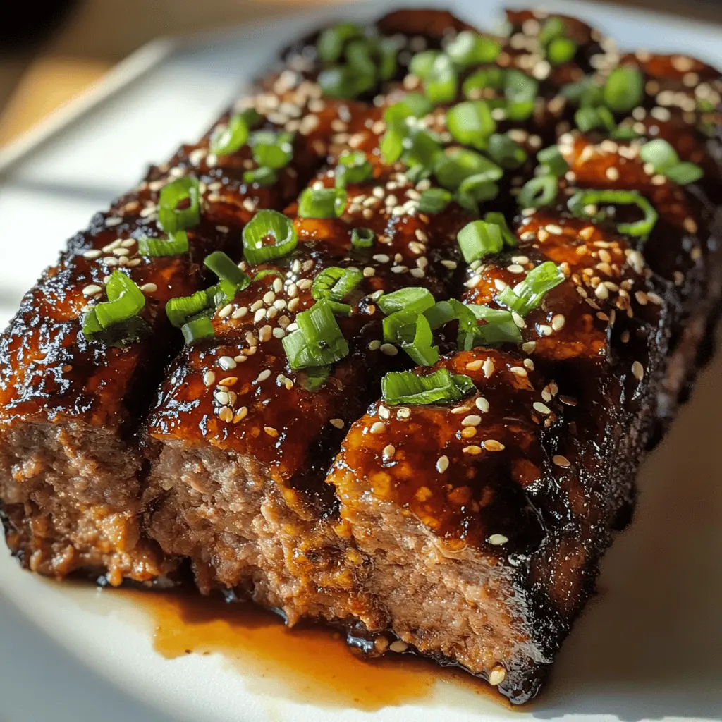 Get ready to enjoy a delicious twist on a classic! This Sweet and Spicy Korean BBQ Meatloaf combines the rich flavors of Korean spices with a tender, juicy loaf that will leave everyone asking for seconds. Perfect for family dinners or meal prep, this recipe is a must-try! Save this pin to bring some flavor to your next meal!
