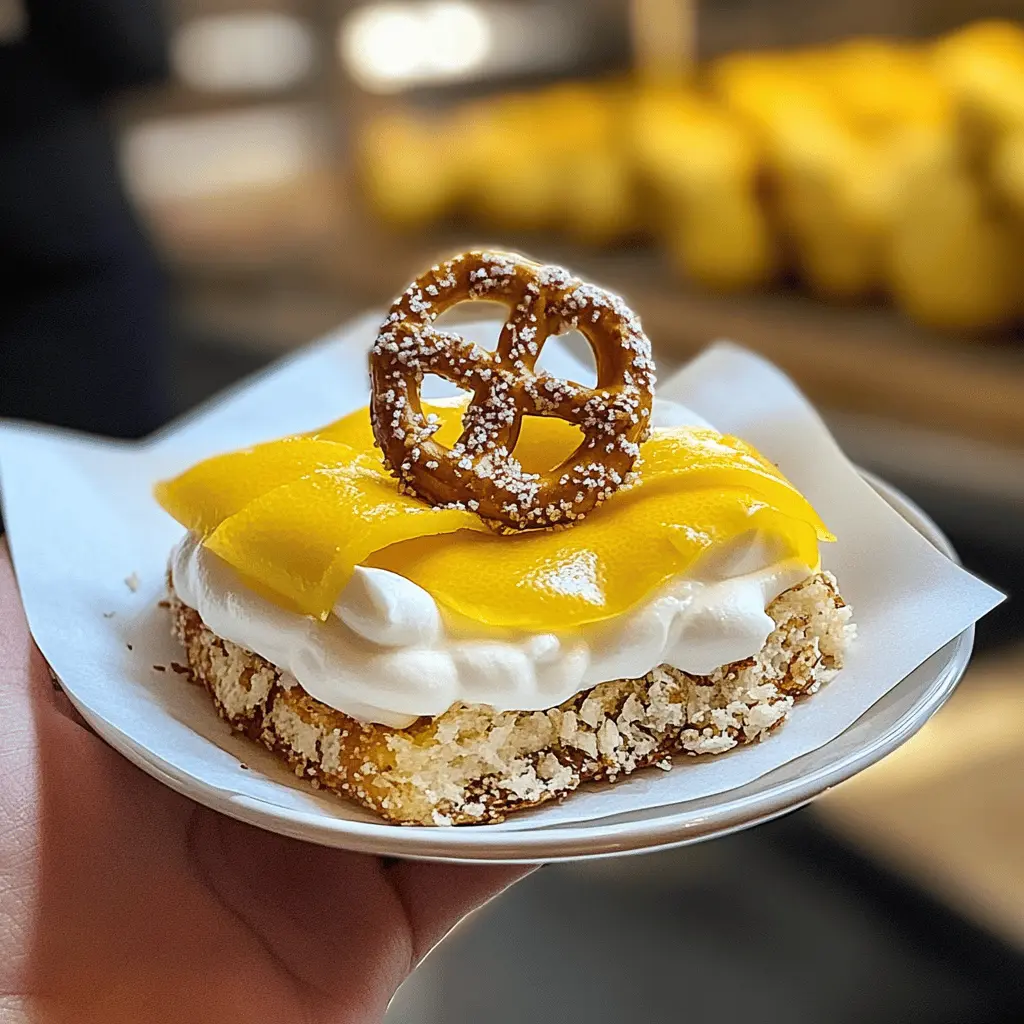Easy Lemon Pretzel Dessert Recipe