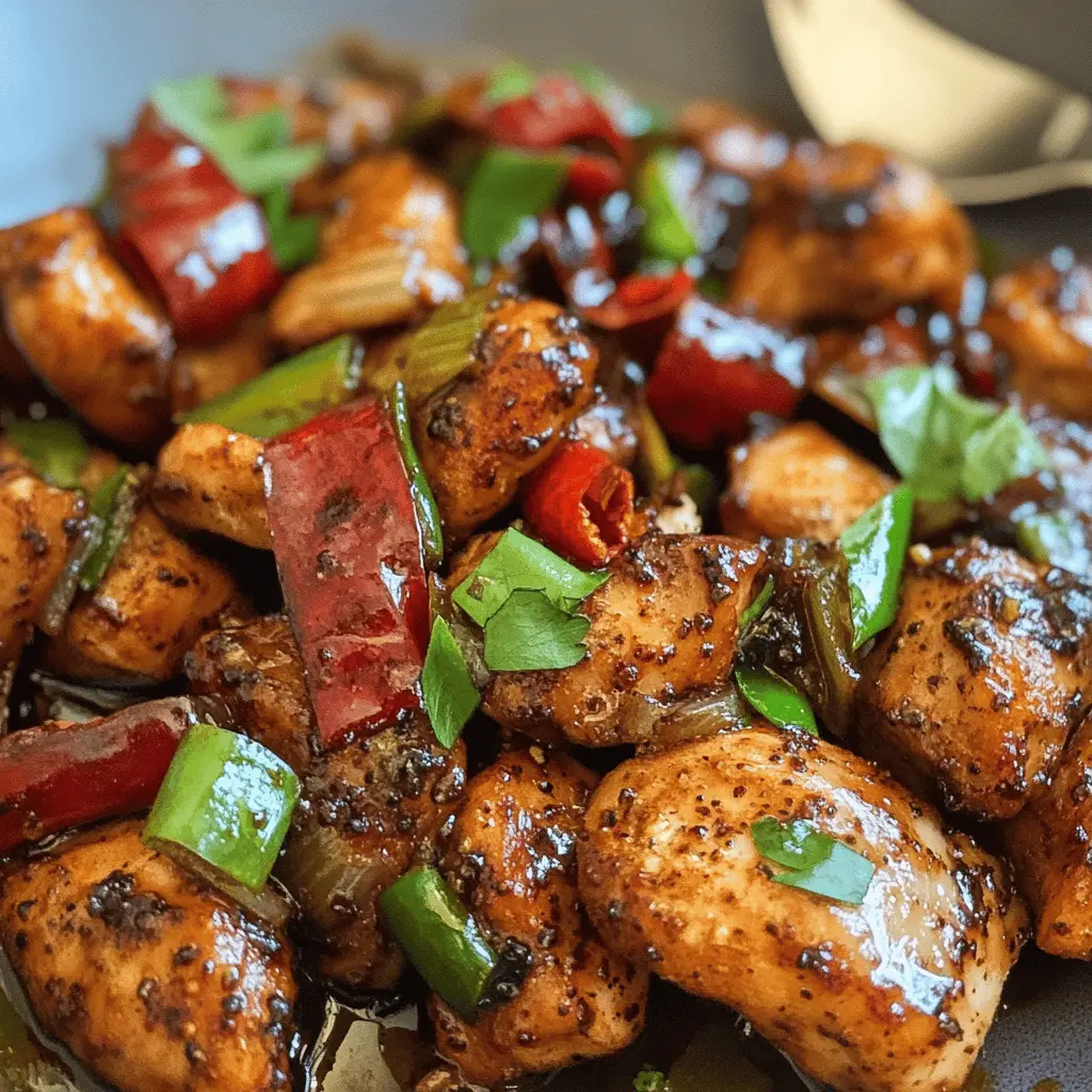 Easy Black Pepper Chicken Recipe for Dinner