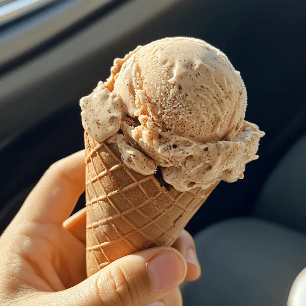 Easy Brown Sugar Cinnamon Ice Cream Recipe