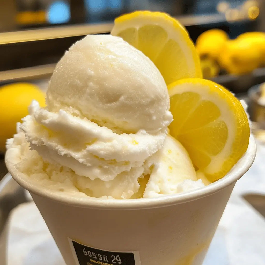 Easy Creamy Lemon Gelato Recipe