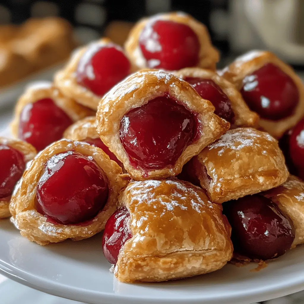 Easy Cherry Pie Bites Recipe for Snacks