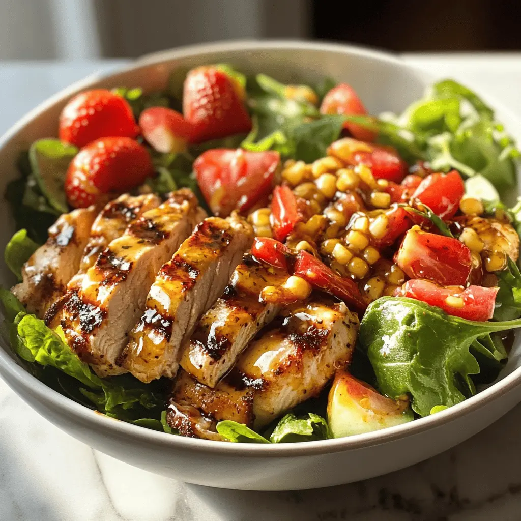 Easy Honey Mustard Chicken Salad Recipe