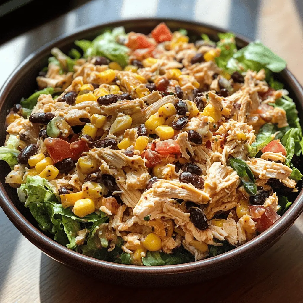 Easy Southwest Chicken Salad Recipe