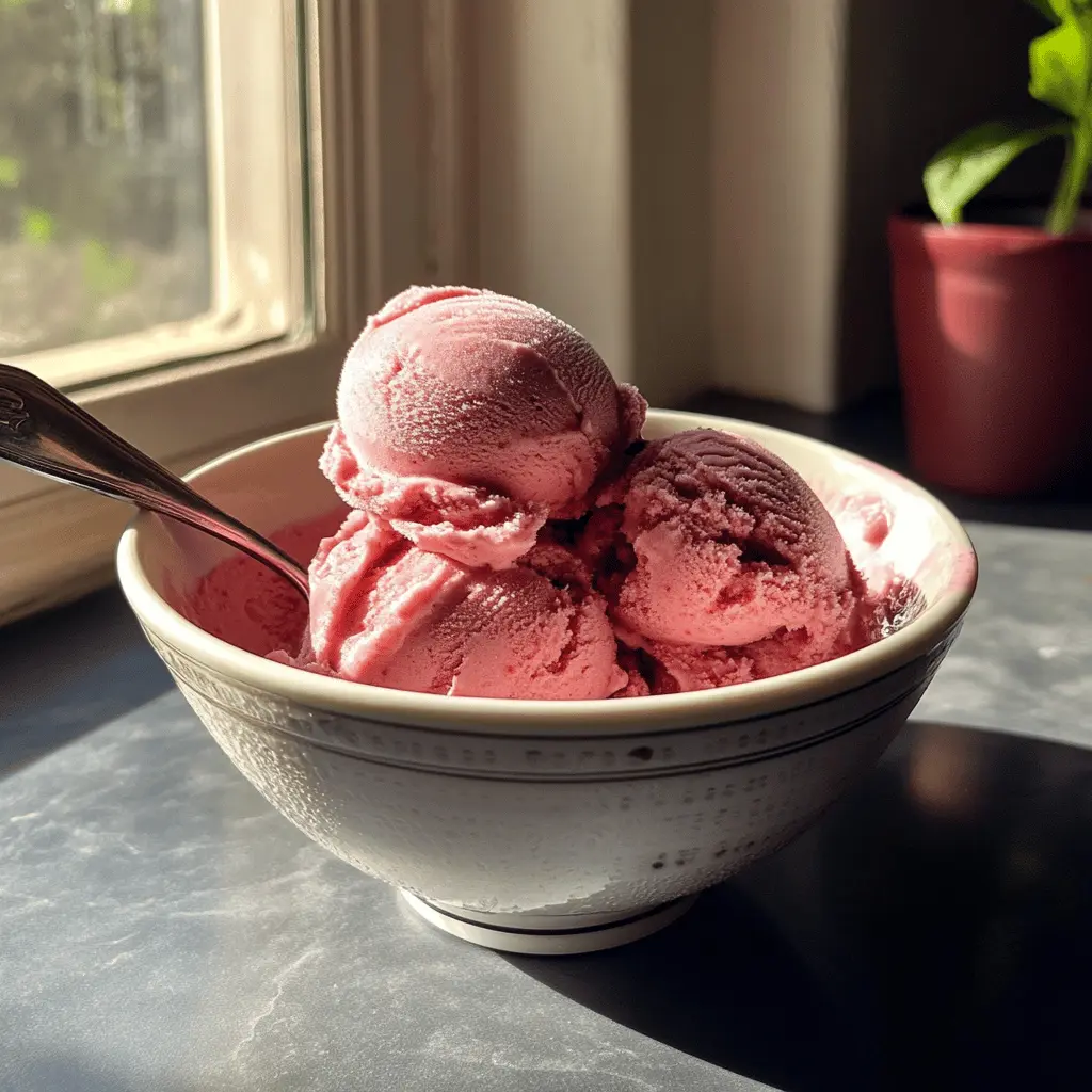 Easy Blender Strawberry Ice Cream Recipe