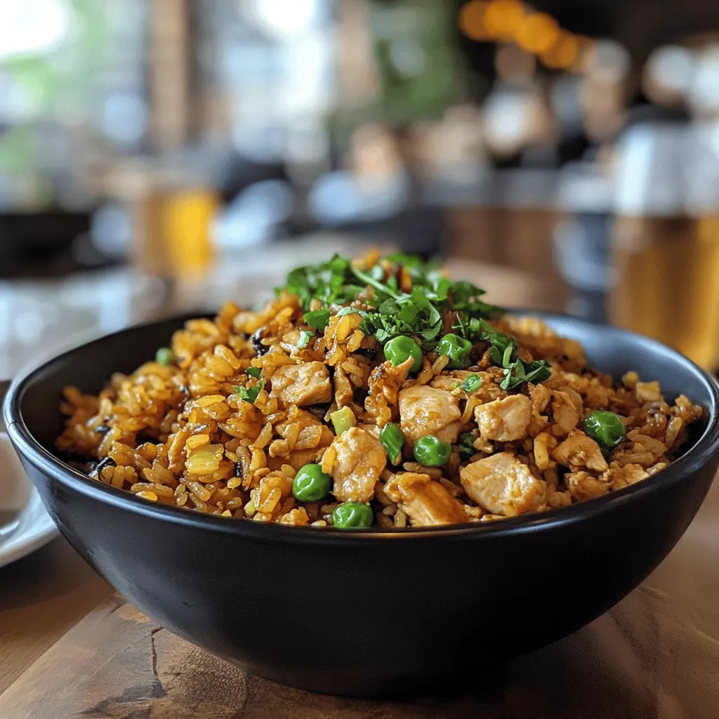 Easy Restaurant-Style Chicken Fried Rice Recipe