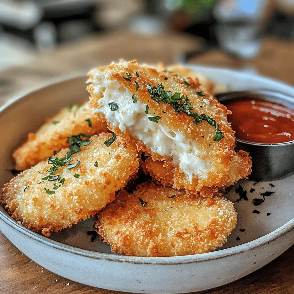 Easy Blackstone Fried Mozzarella Bites