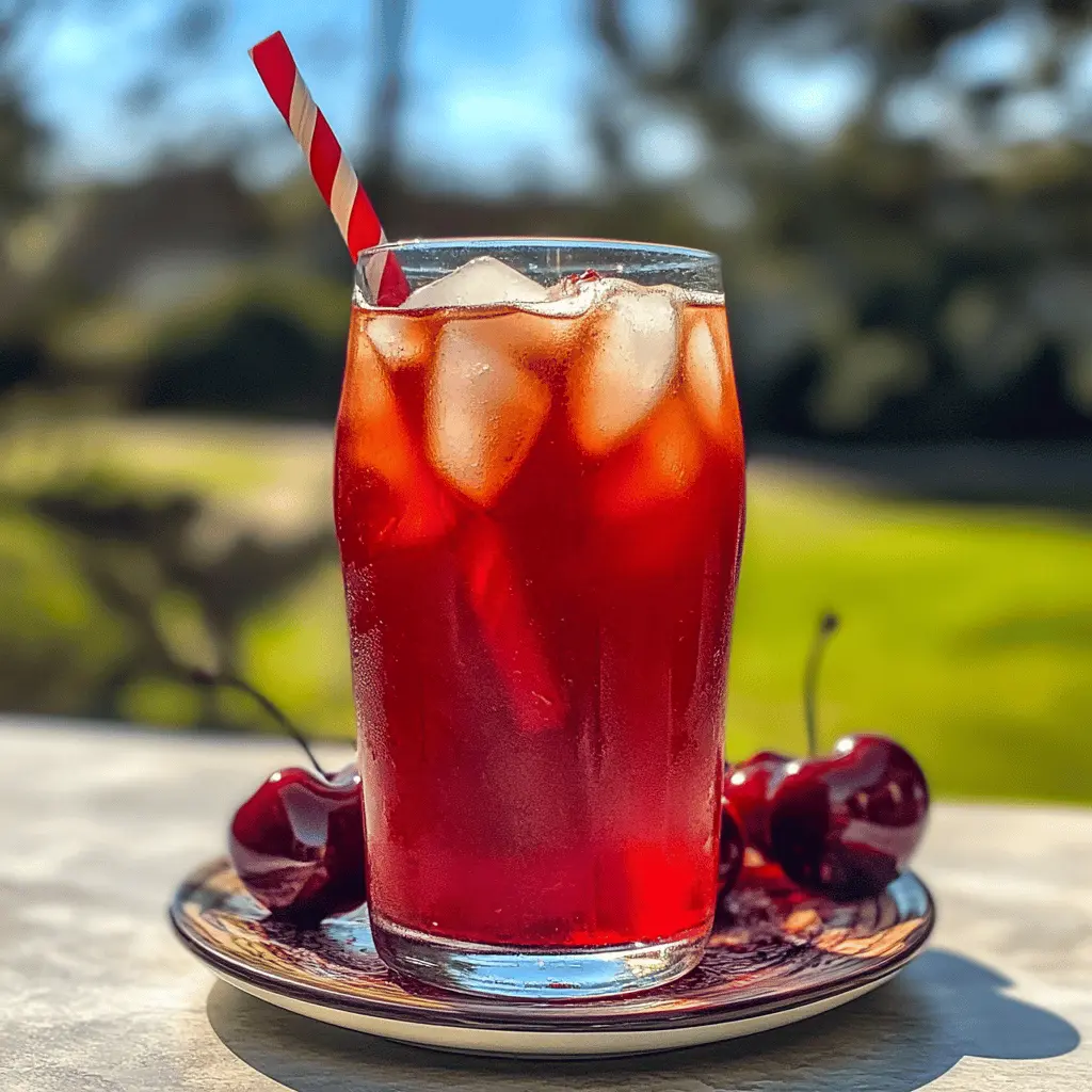 Refreshing Cherry Iced Tea Recipe