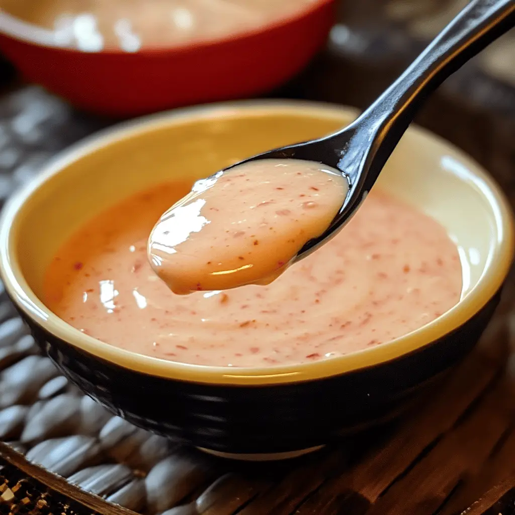 Easy Homemade Yum Yum Hibachi Sauce Recipe