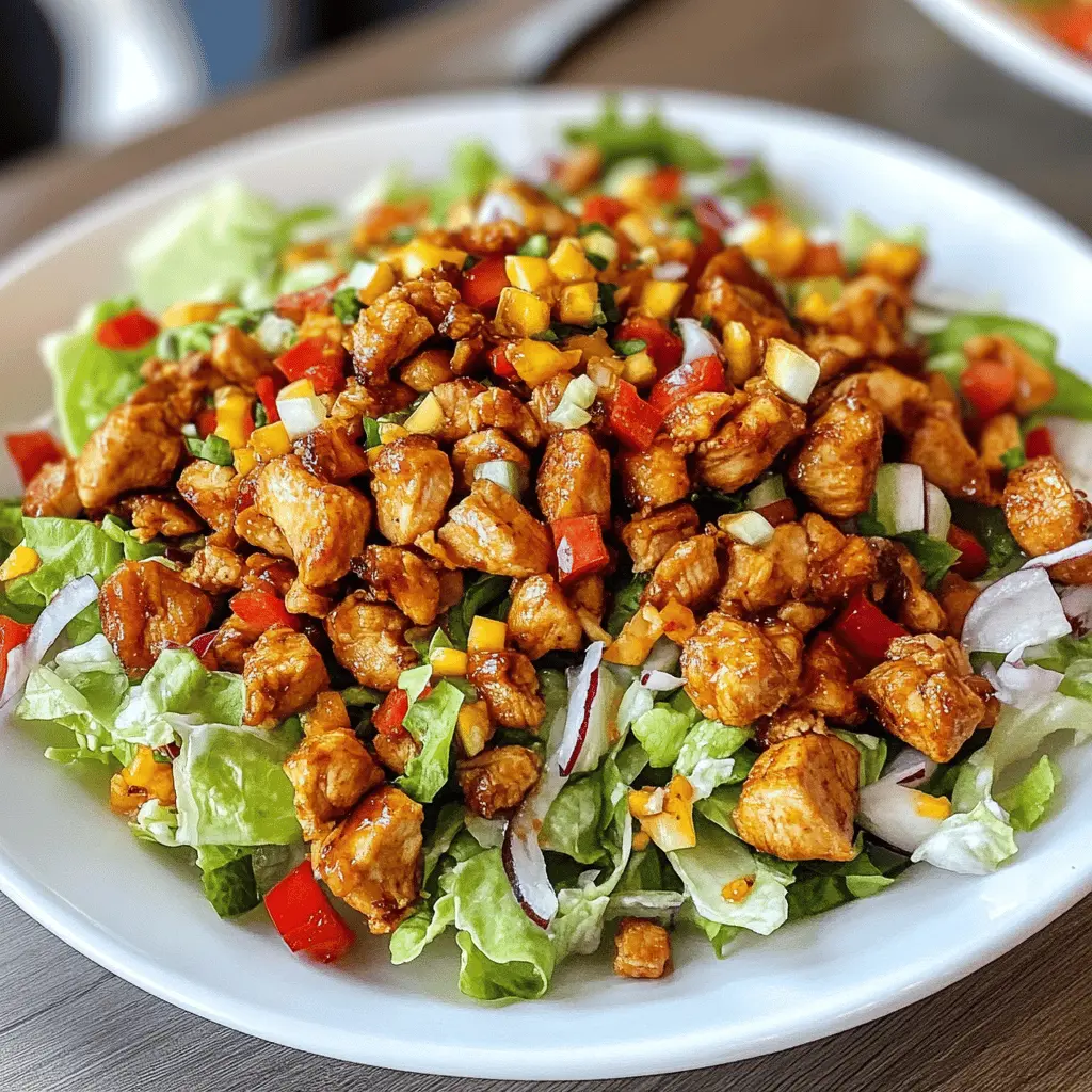 Easy Honey Hot Chicken Salad Recipe