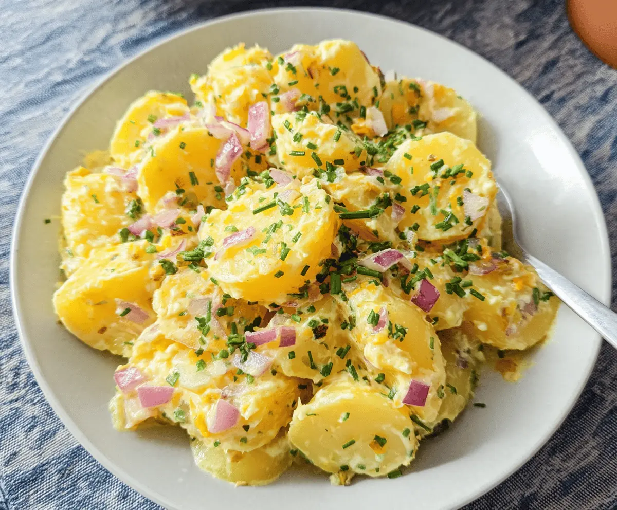Easy Austrian Potato Salad Recipe