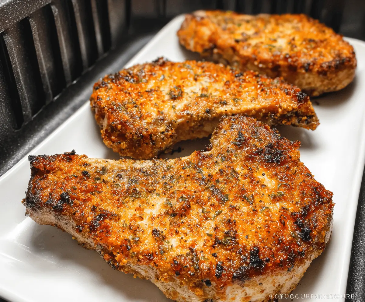 Crispy Air Fryer Pork Chops Recipe