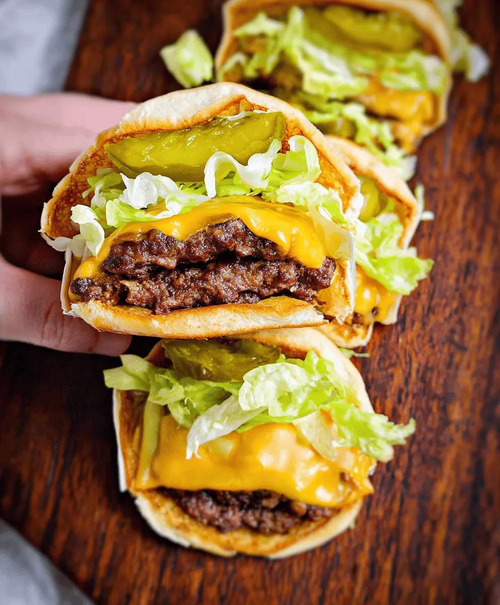 Easy Keto Big Mac Smash Burgers Recipe