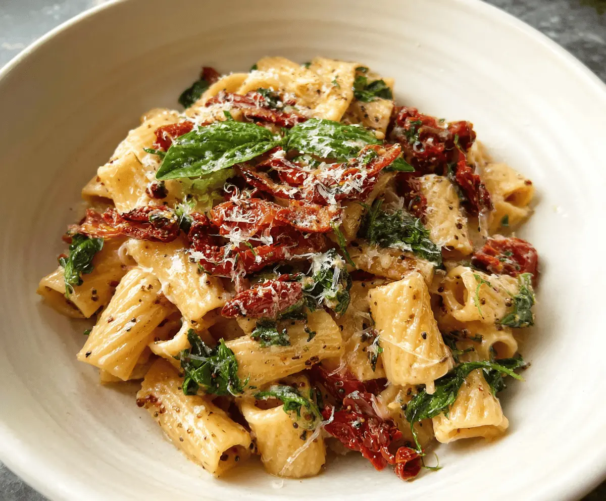 Easy Sun-Dried Tomato Pasta Recipe