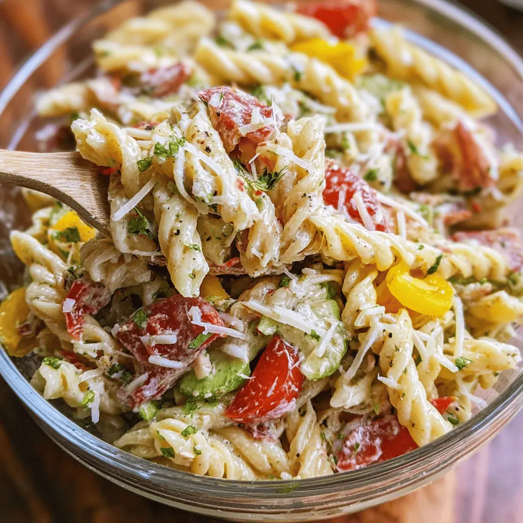 Easy Italian Grinder Pasta Salad Recipe