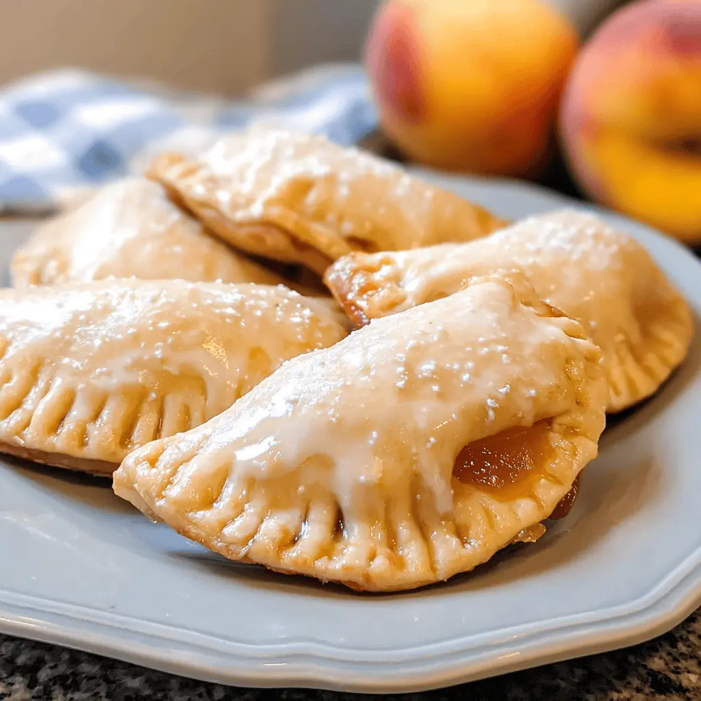 Easy Homemade Peach Hand Pies Recipe
