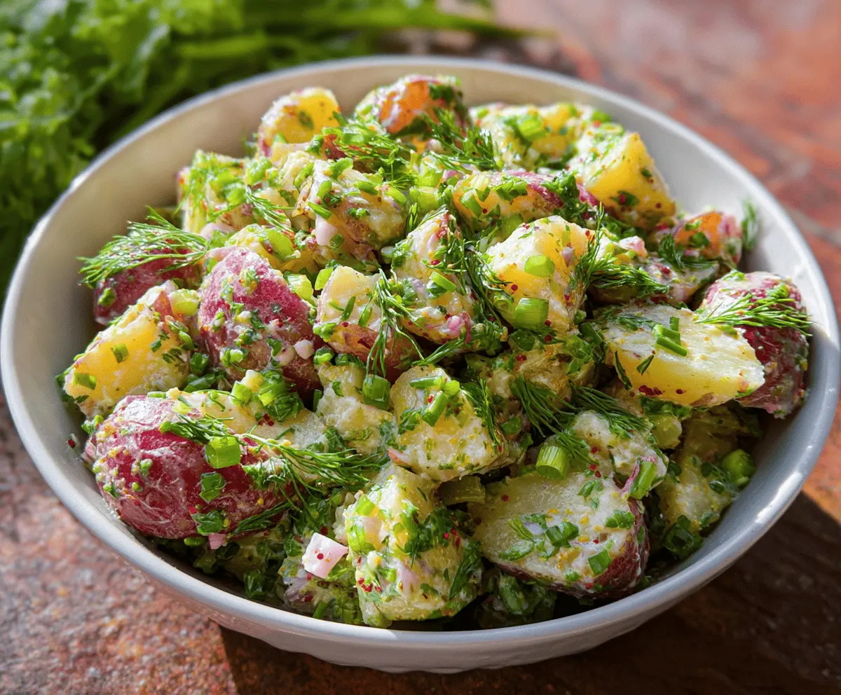Classic French Potato Salad Recipe