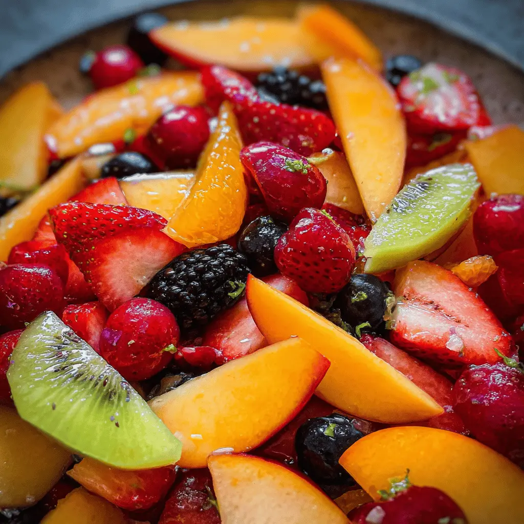 Fresh and Easy Summer Fruit Salad Recipe