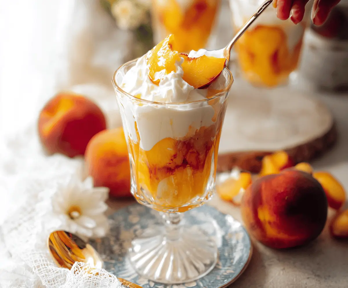 Best Old Fashioned Peaches and Cream Recipe