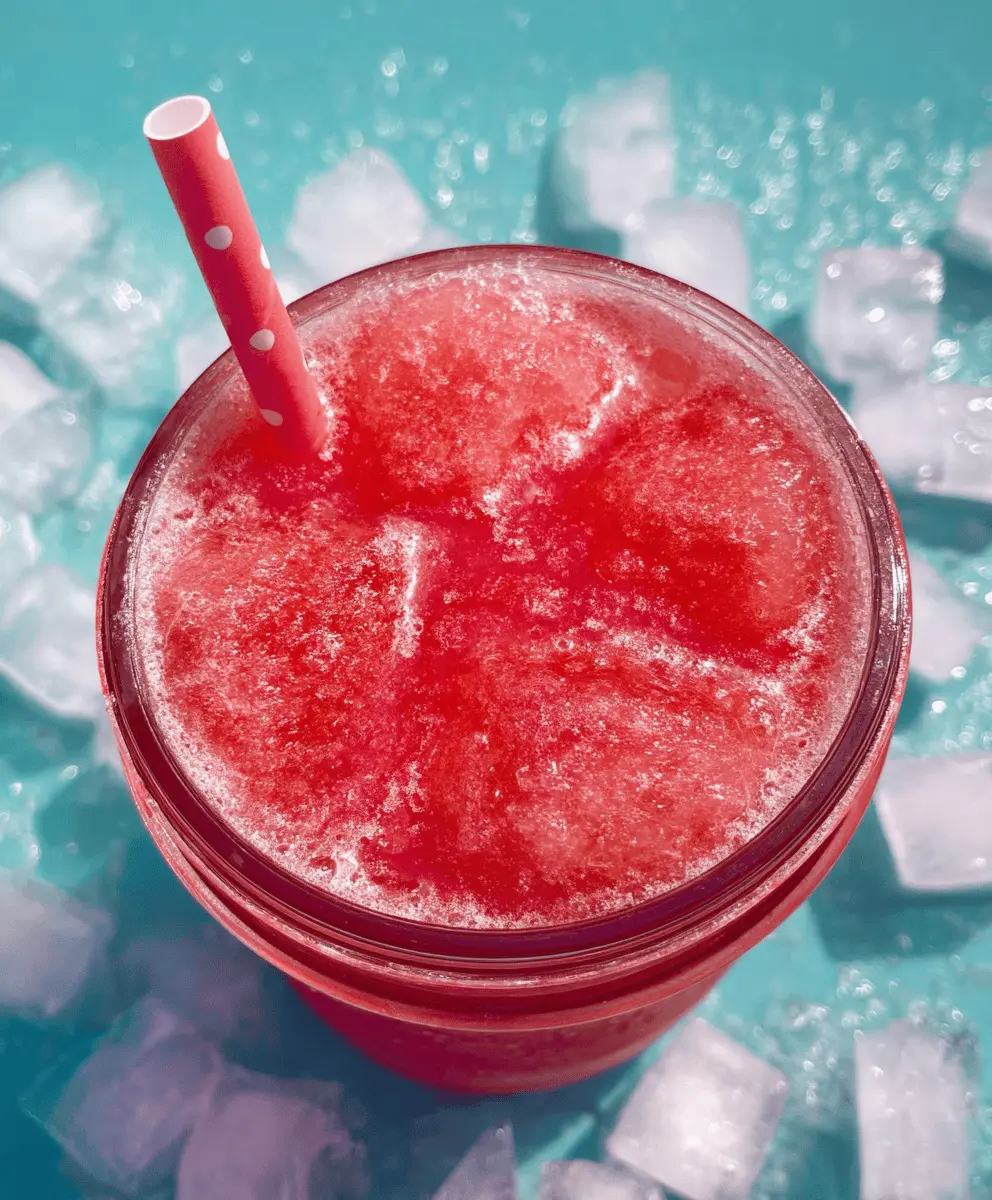 Refreshing Watermelon Vodka Slush Recipe