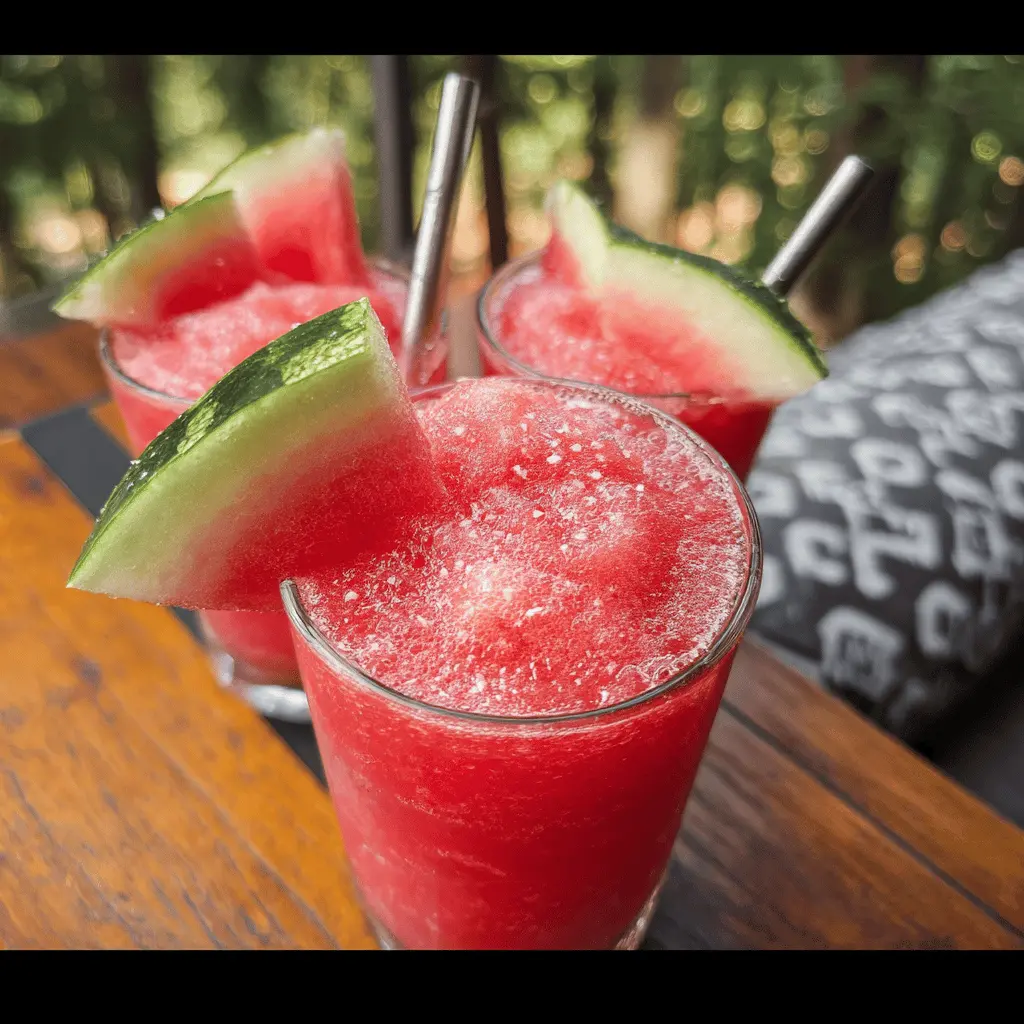 Refreshing Watermelon Slushie Recipe