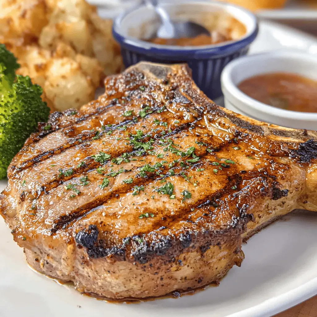 Texas Roadhouse Style Pork Chops Recipe
