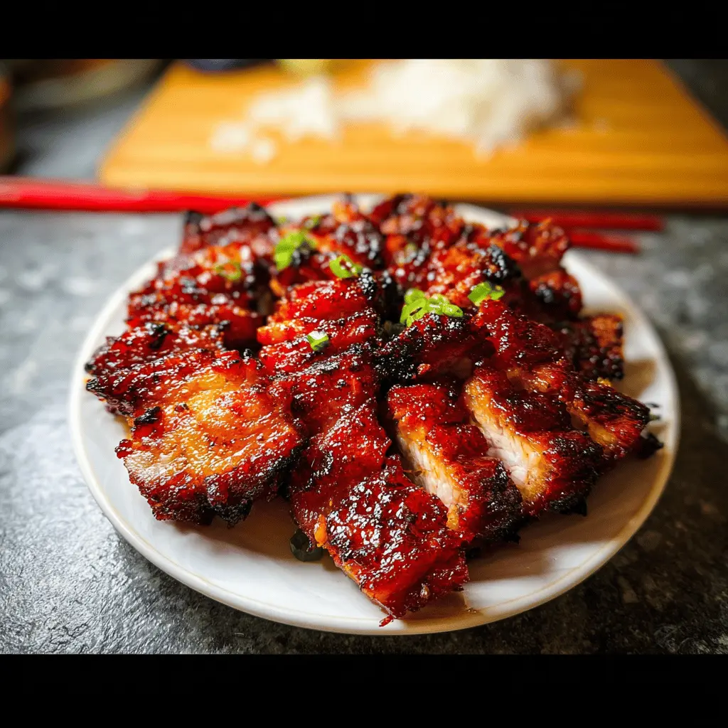 Easy Chinese BBQ Pork Recipe