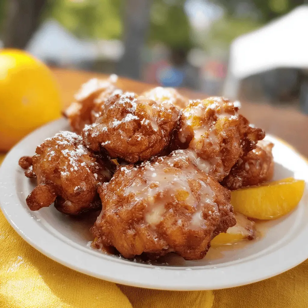 Easy Homemade Peach Fritters Recipe