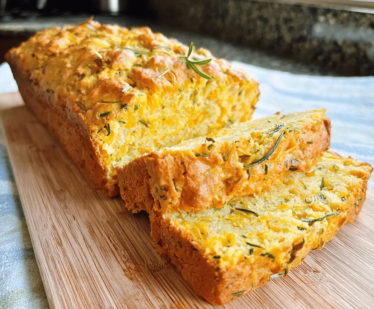 Herb and Cheddar Squash Bread Recipe