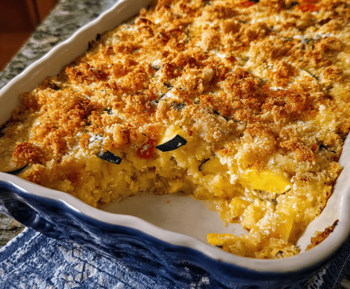 Easy Southern Squash Casserole Recipe for Comfort Food