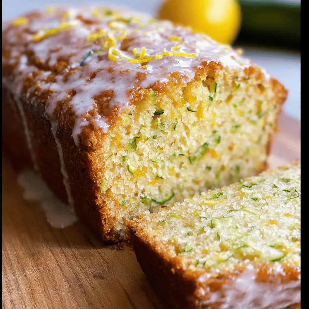 Easy Lemon Zucchini Bread Recipe by Pioneer Woman
