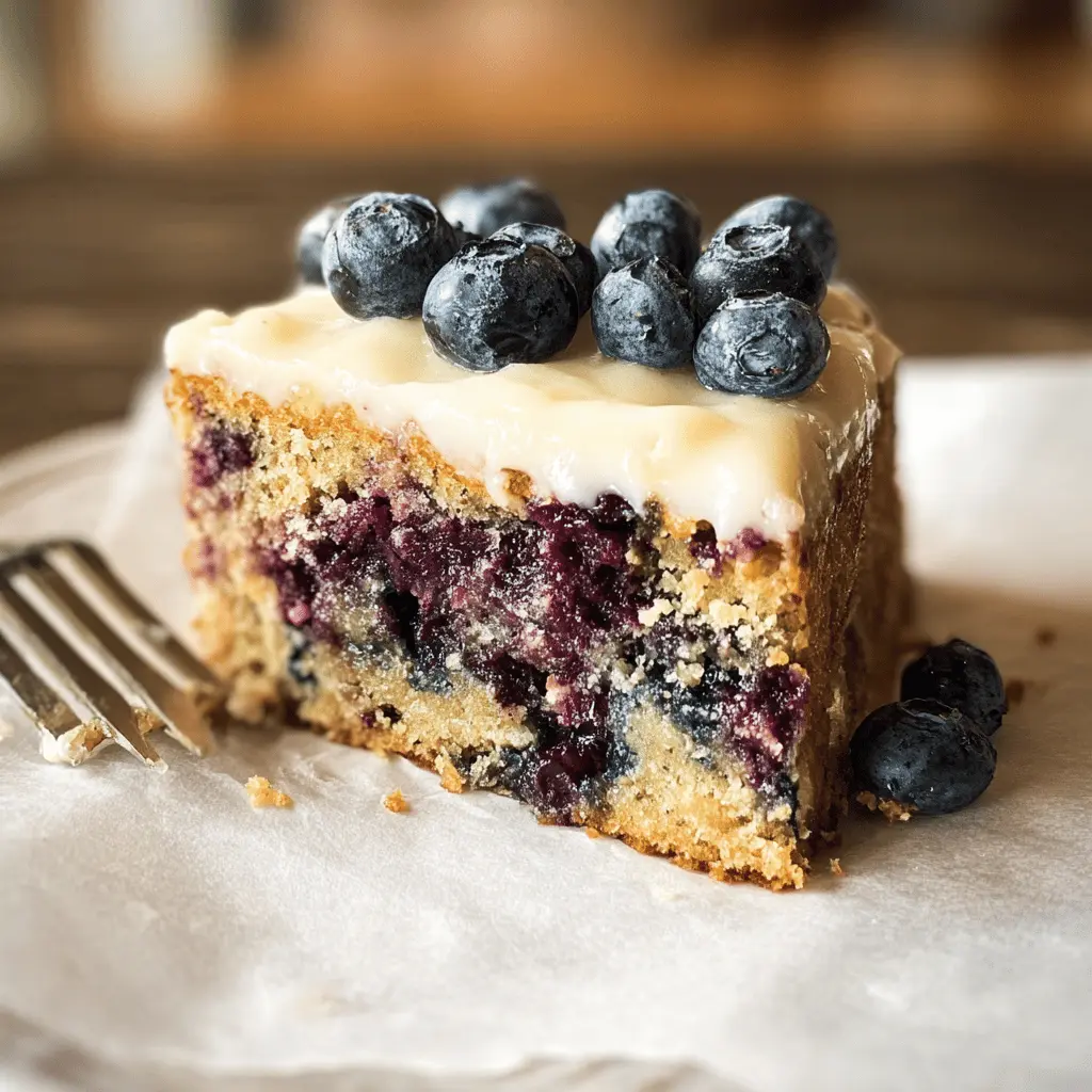 Moist Blueberry Zucchini Cake Recipe