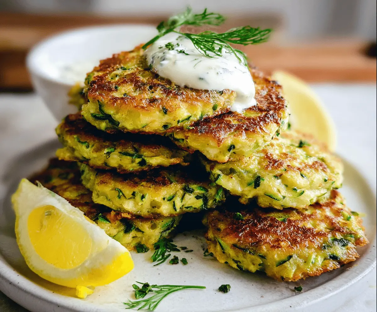 Easy Zucchini Fritters Recipe for Quick Snacks