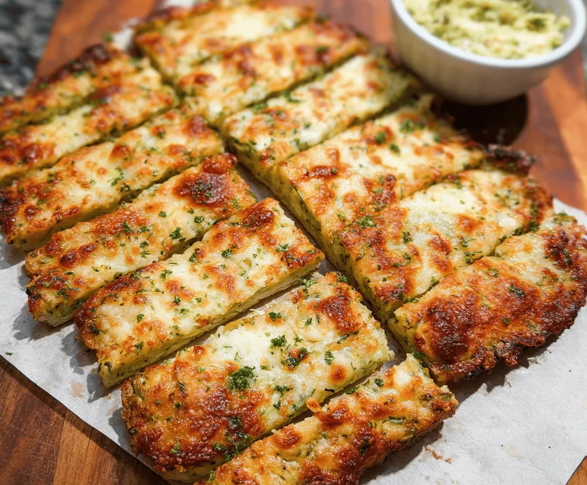 Easy Zucchini Breadsticks Recipe for Beginners