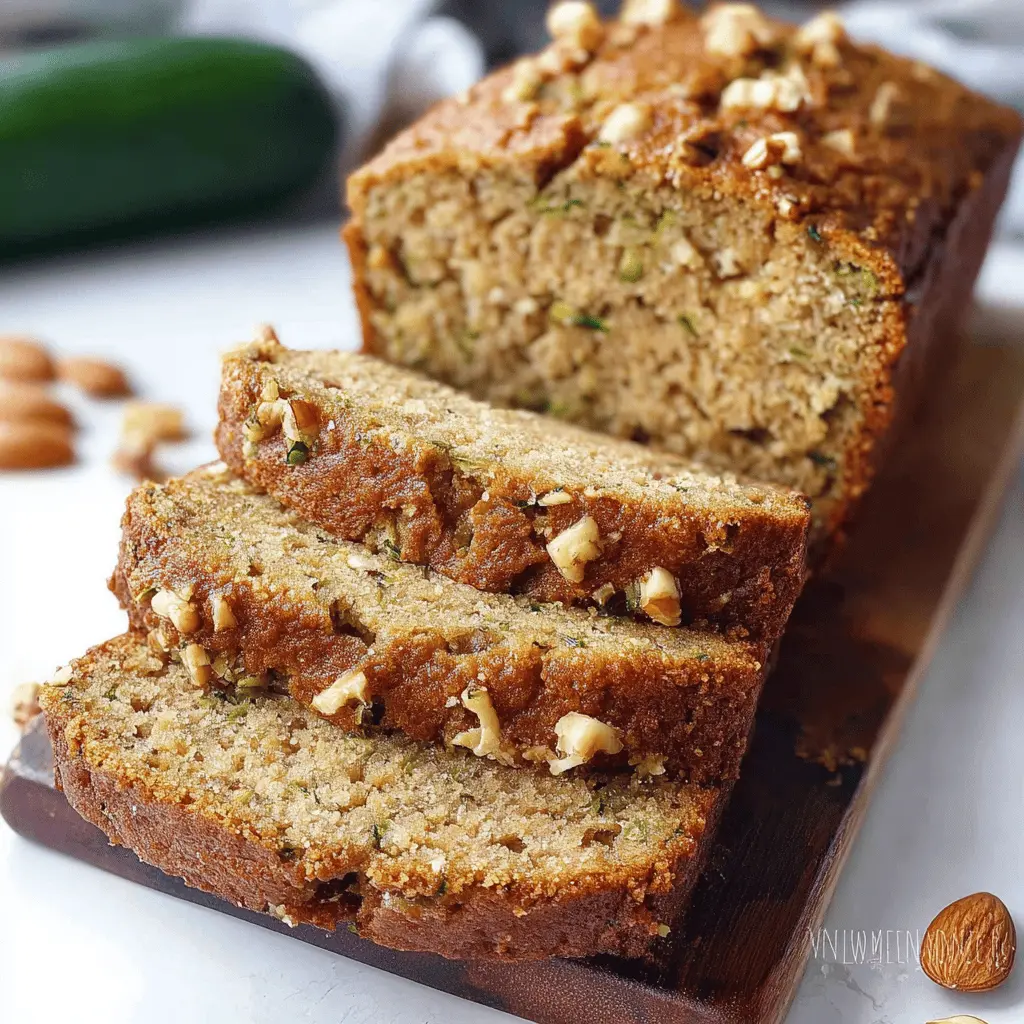 Easy Almond Flour Zucchini Bread Recipe